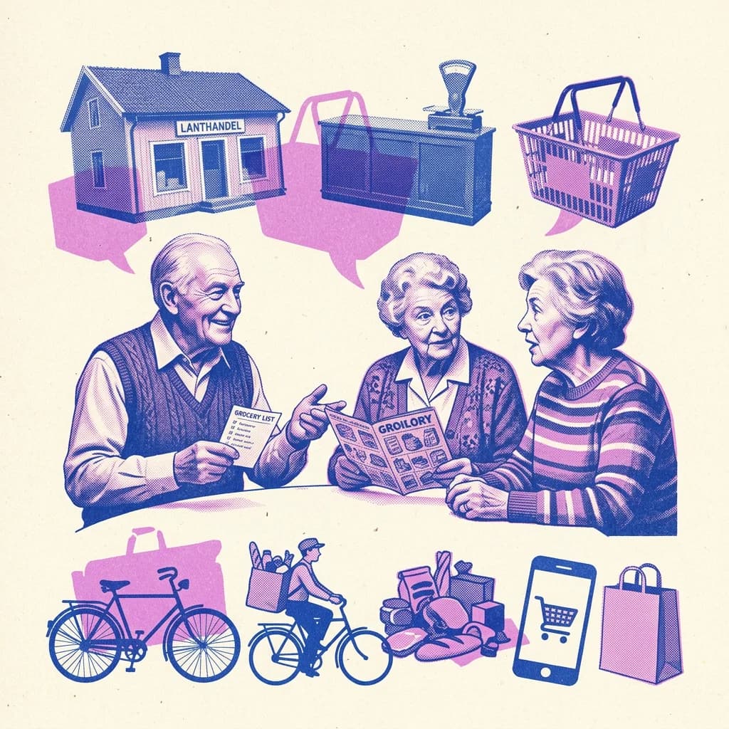 Samtal: Handla förr och nu