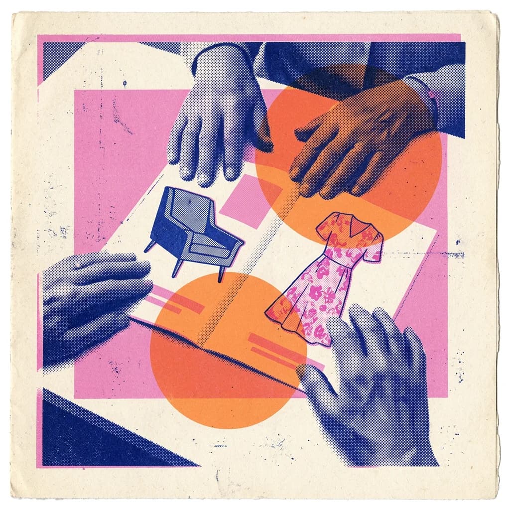 Bläddra i gamla postorderkataloger