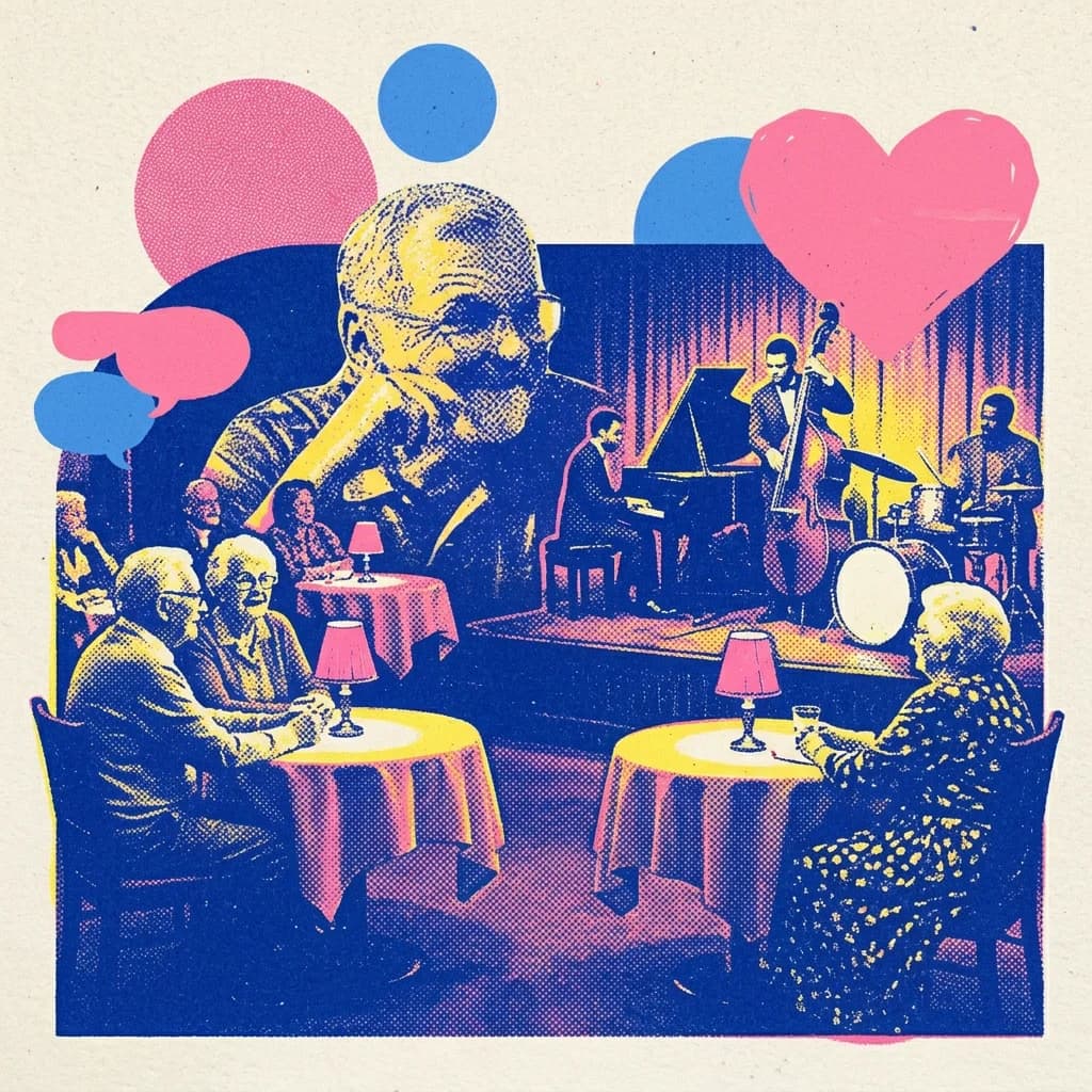 Stämningsfullt jazzkafé