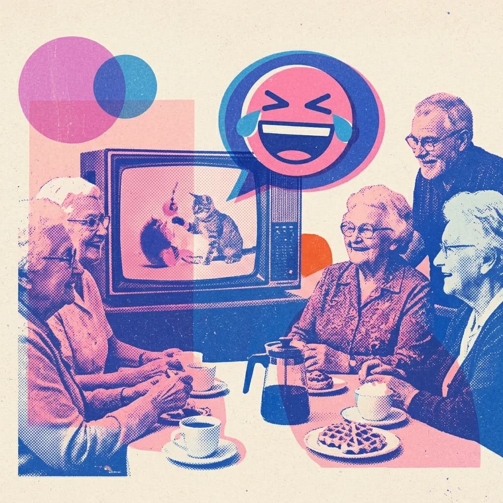 Kattfilmsvisning och fika