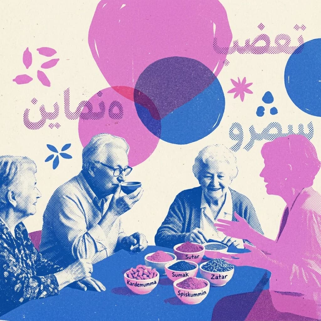 Kryddprovning med smaker från Mellanöstern