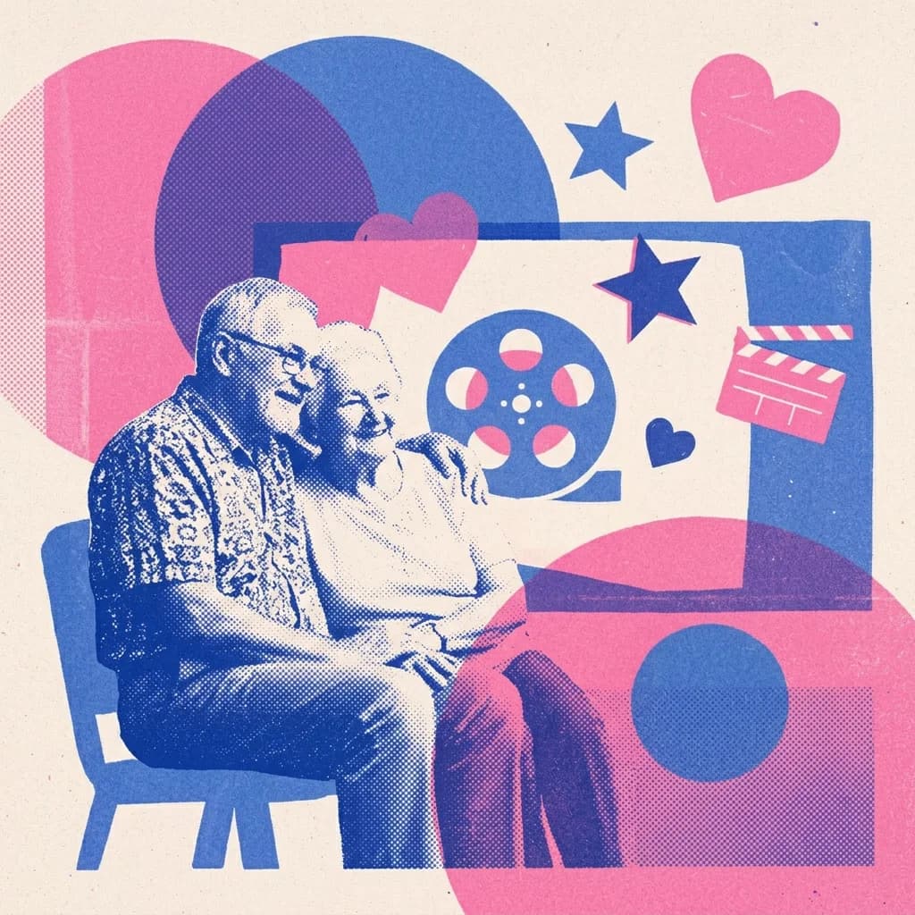 Kärlek på vita duken