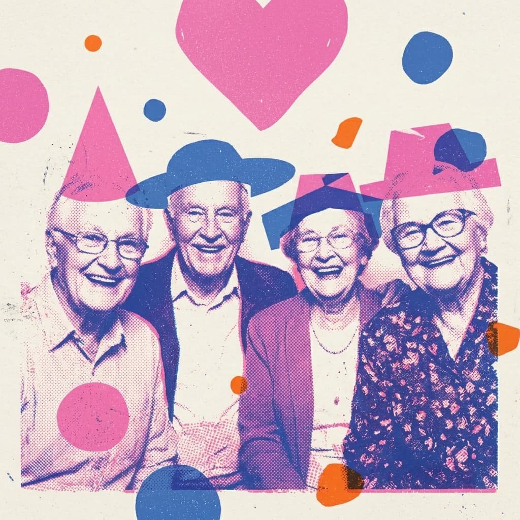 Glädjespridande fotobås