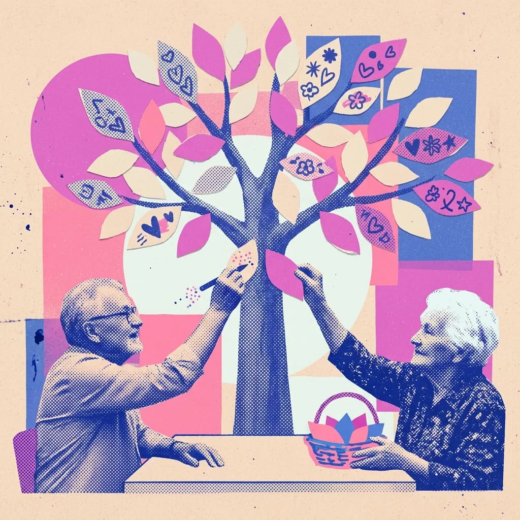 Skapa ett lyckoträd