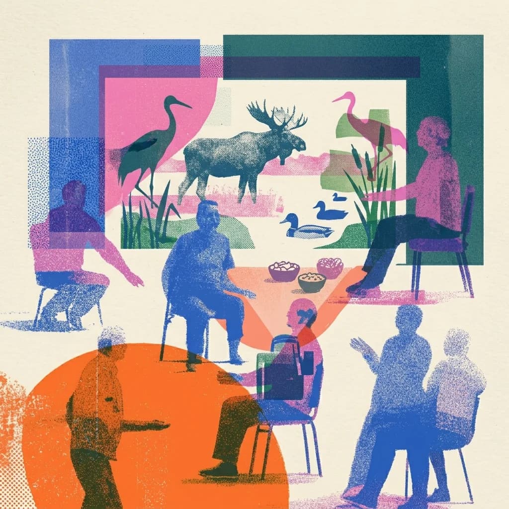 Naturfilm om våtmarkernas liv