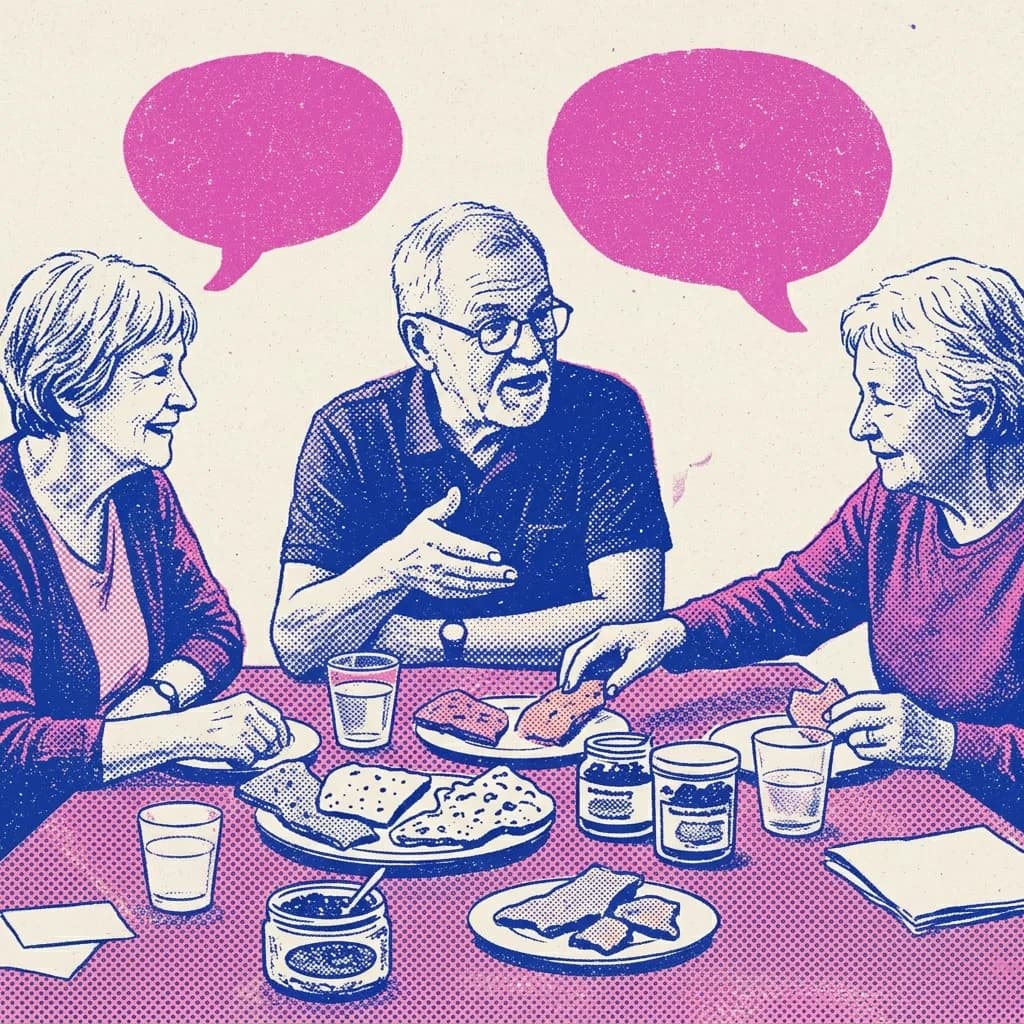 Knäckebrödsprovning från olika landskap