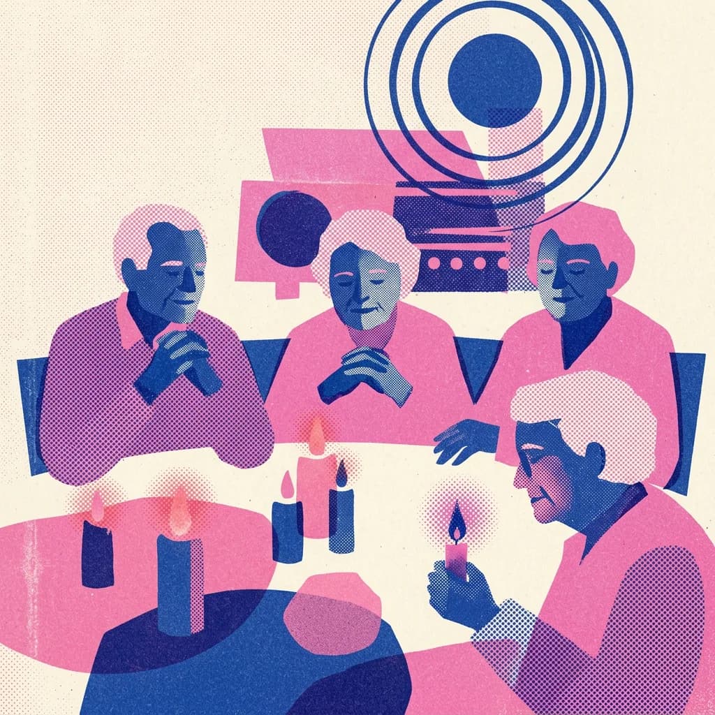 Stämningsfull ljusfest