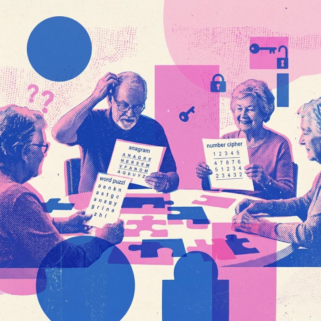 Knäcka koder och ordlekar