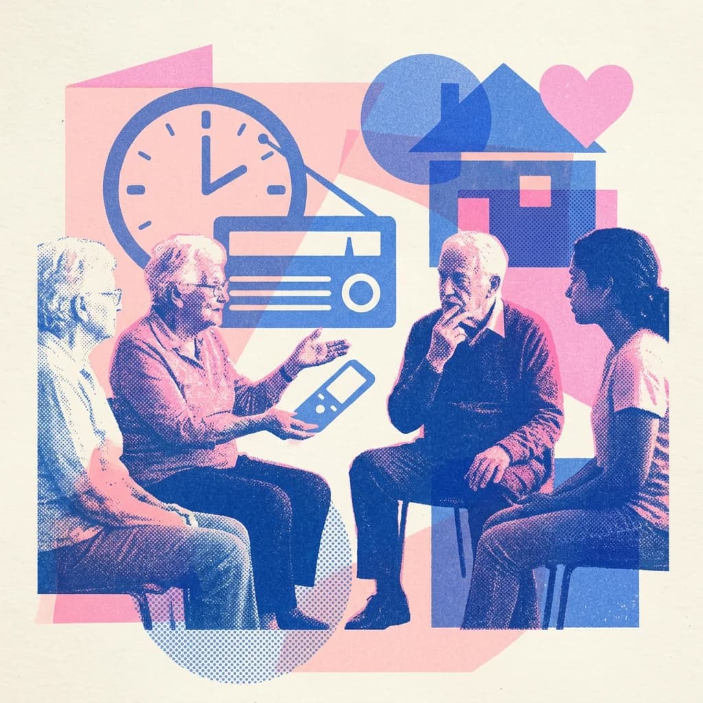 Samtal om ny teknik och trygghet