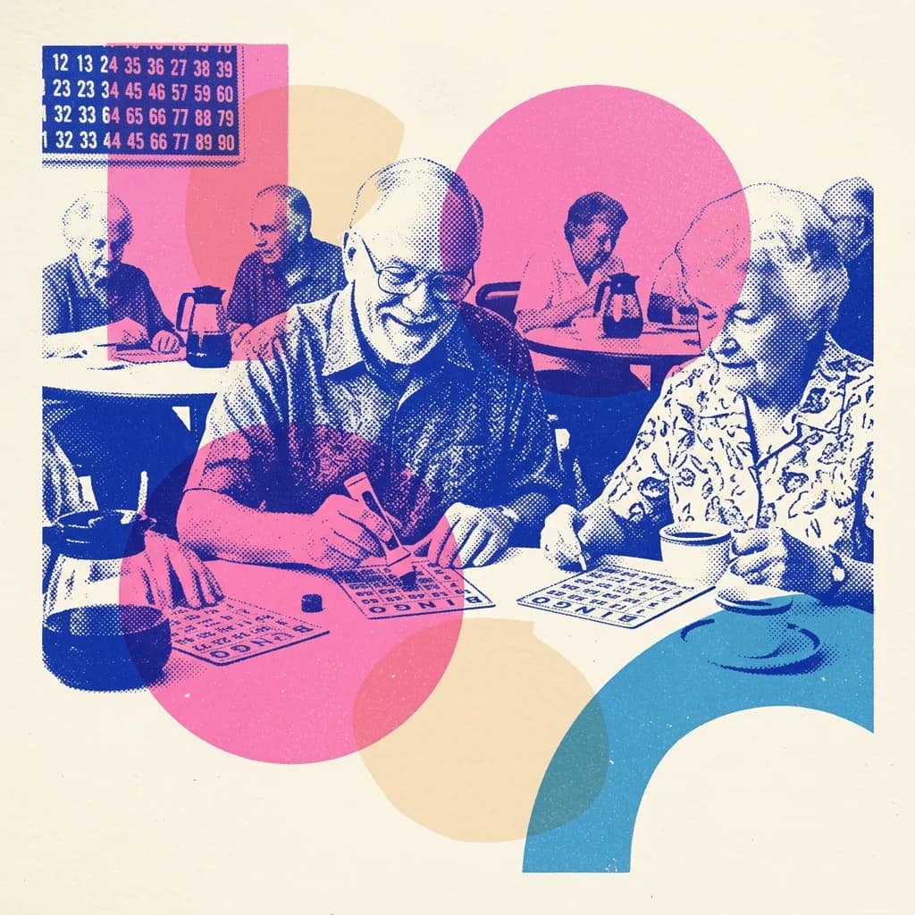 Sifferbingo med kaffe