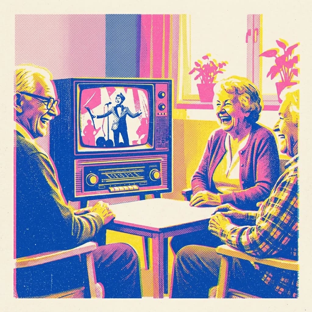 Skratta åt gamla revyer