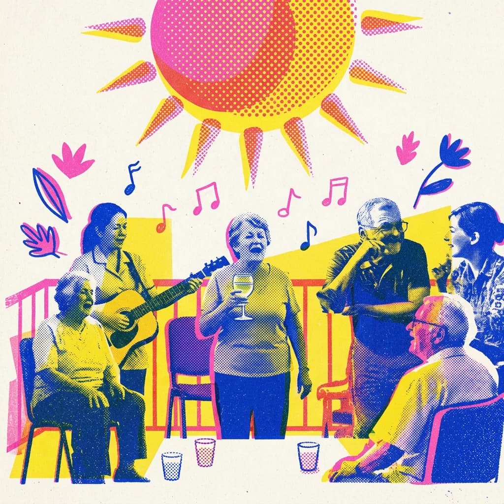 Sommarsånger i kvällssolen