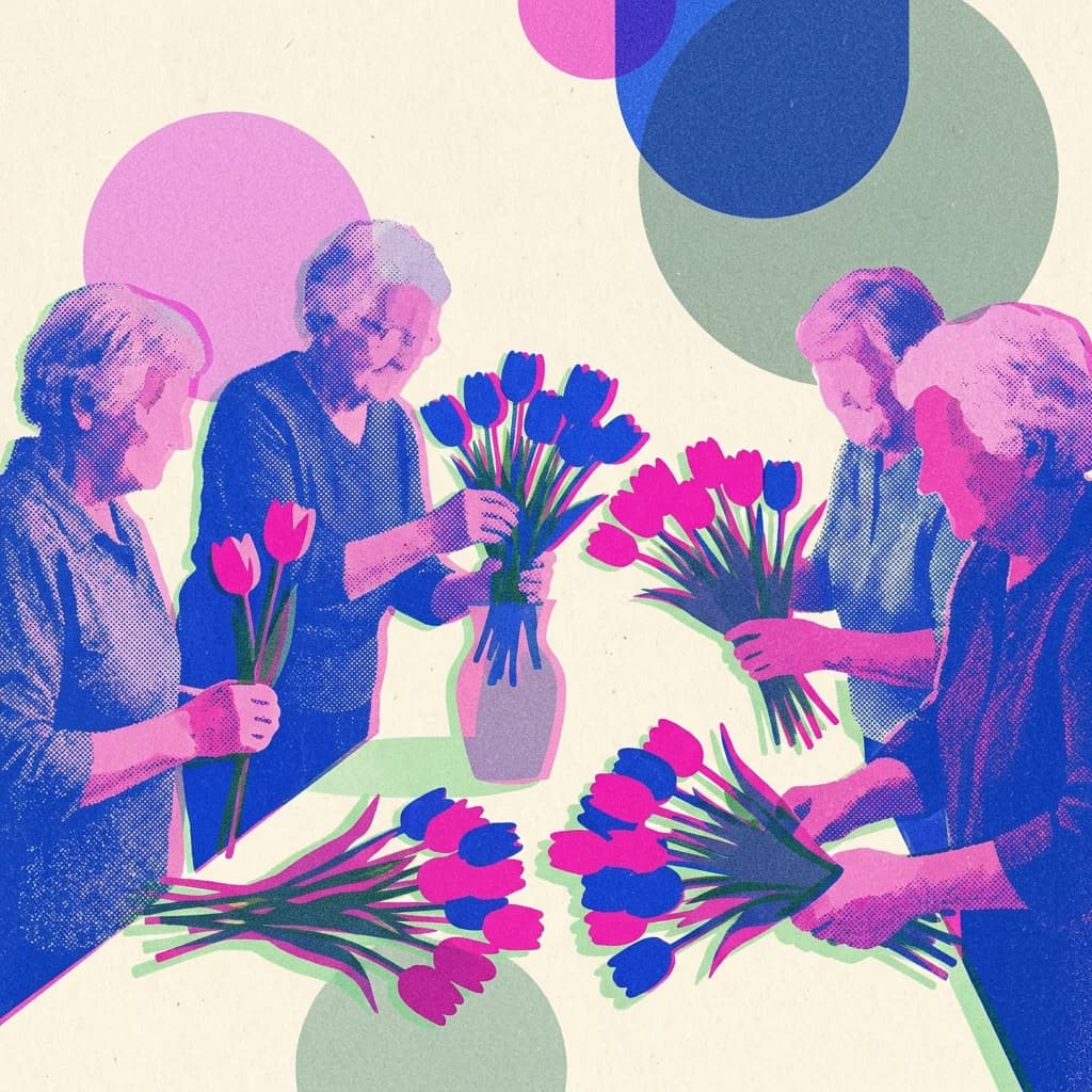 Arrangera vackra tulpanbuketter