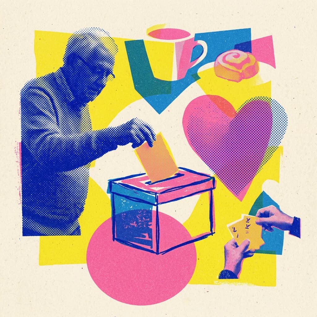 Demokratisk fika-omröstning