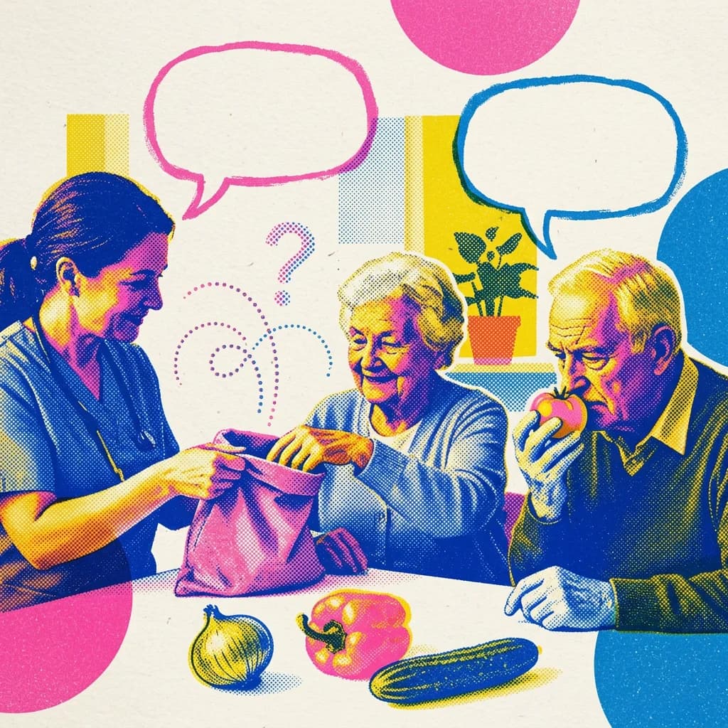 Gissa grönsaken i påsen