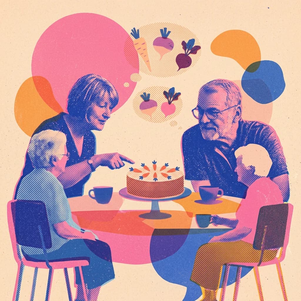 Rotfruktsbakelse till kaffet