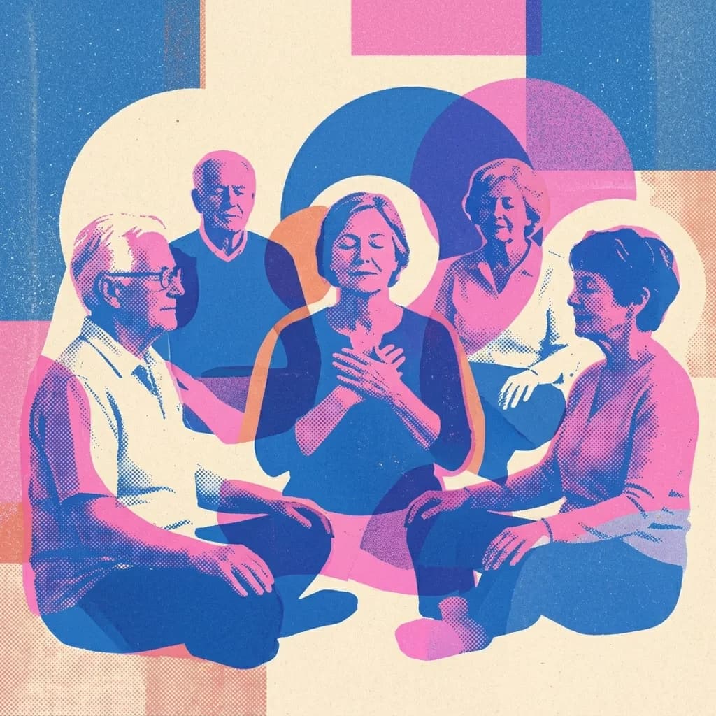 Avslappningsstund med kroppskännedom