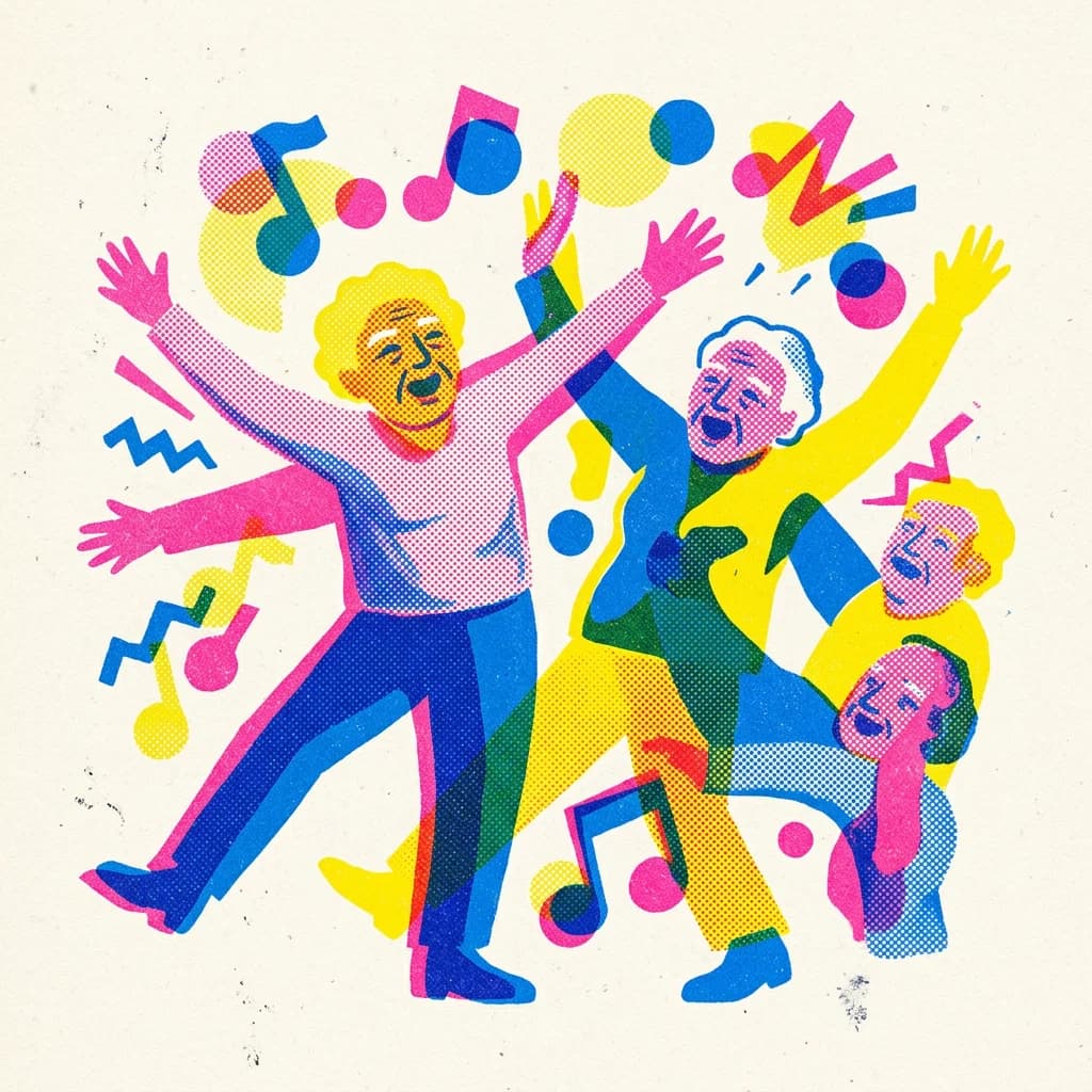 Stora rörelser till svängig musik