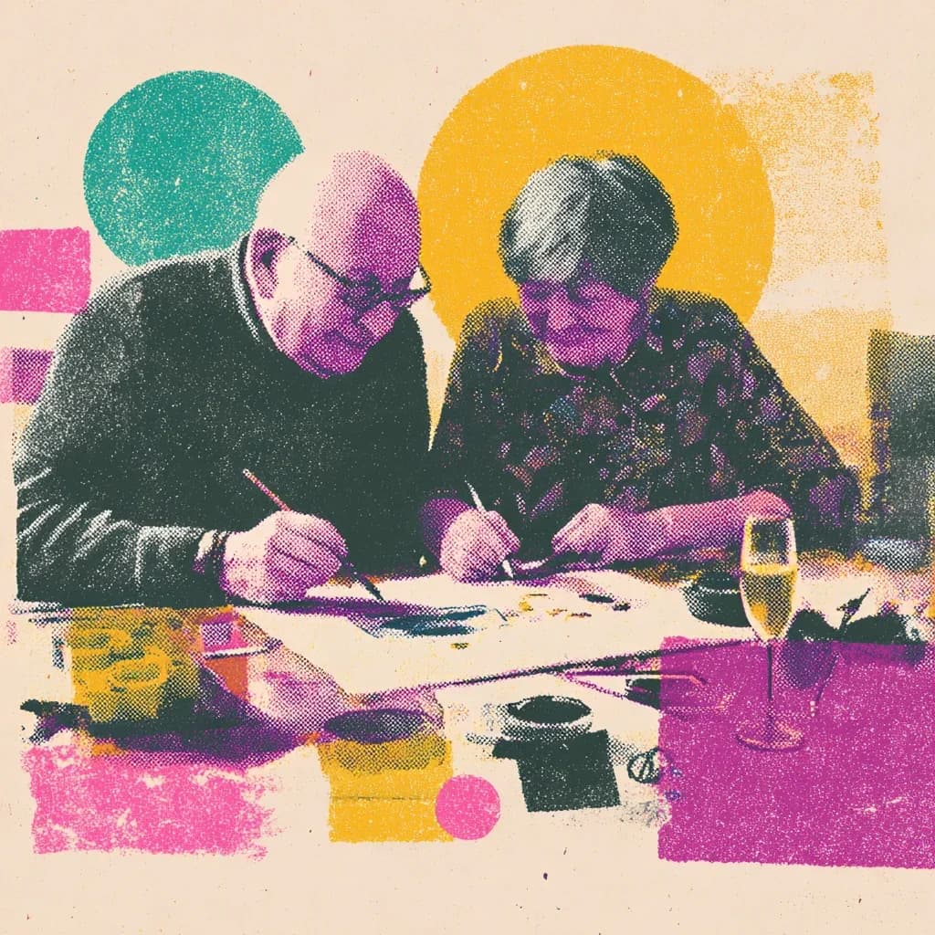 Måla och vin (Canvas & Cava)