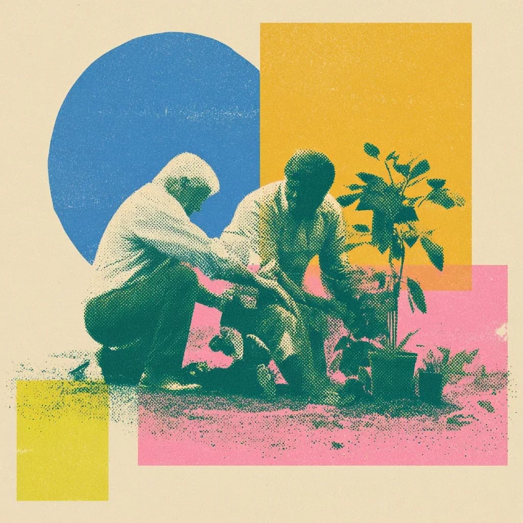 Plantera och underhåll växter