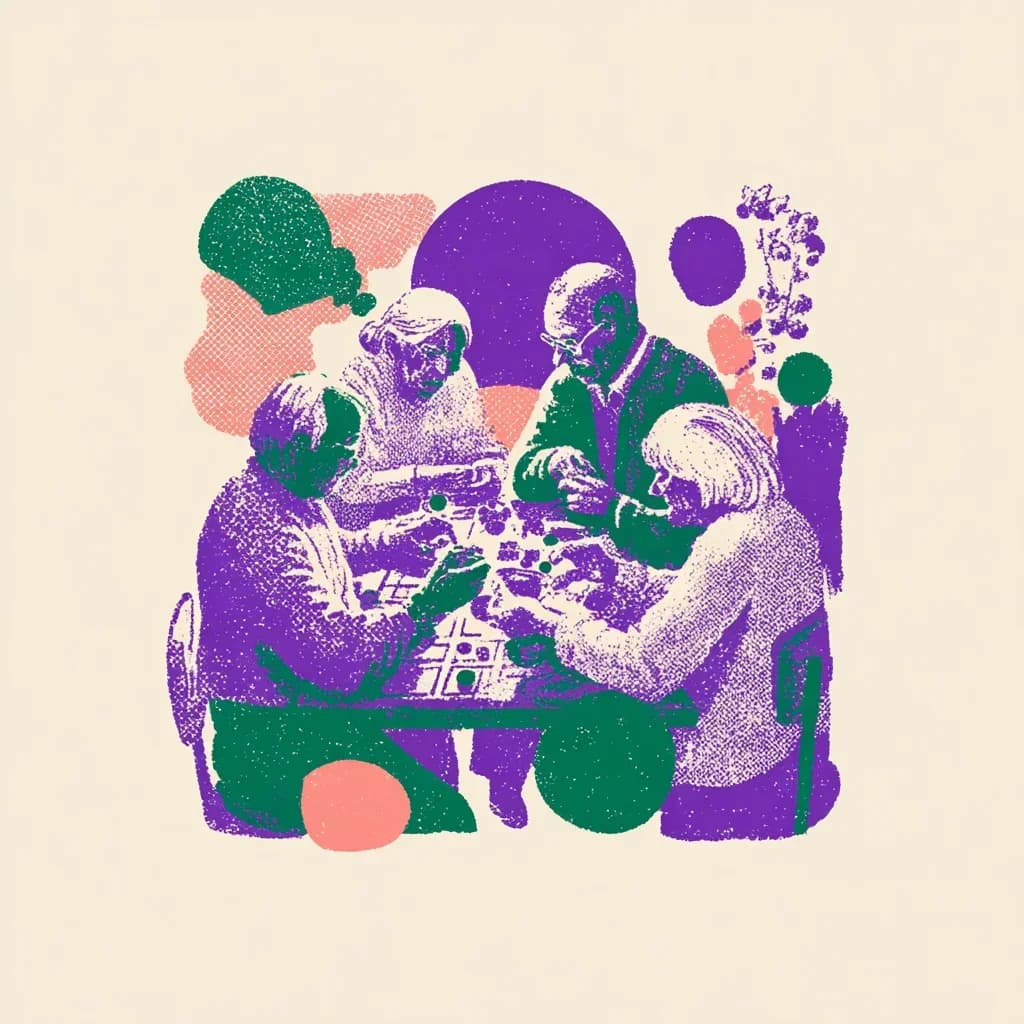 Minnesvård (minneslekar och pussel)