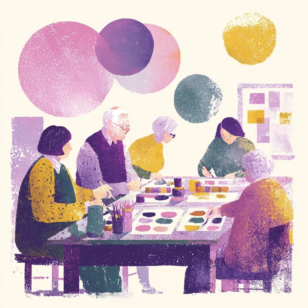 Målning med vattenfärger