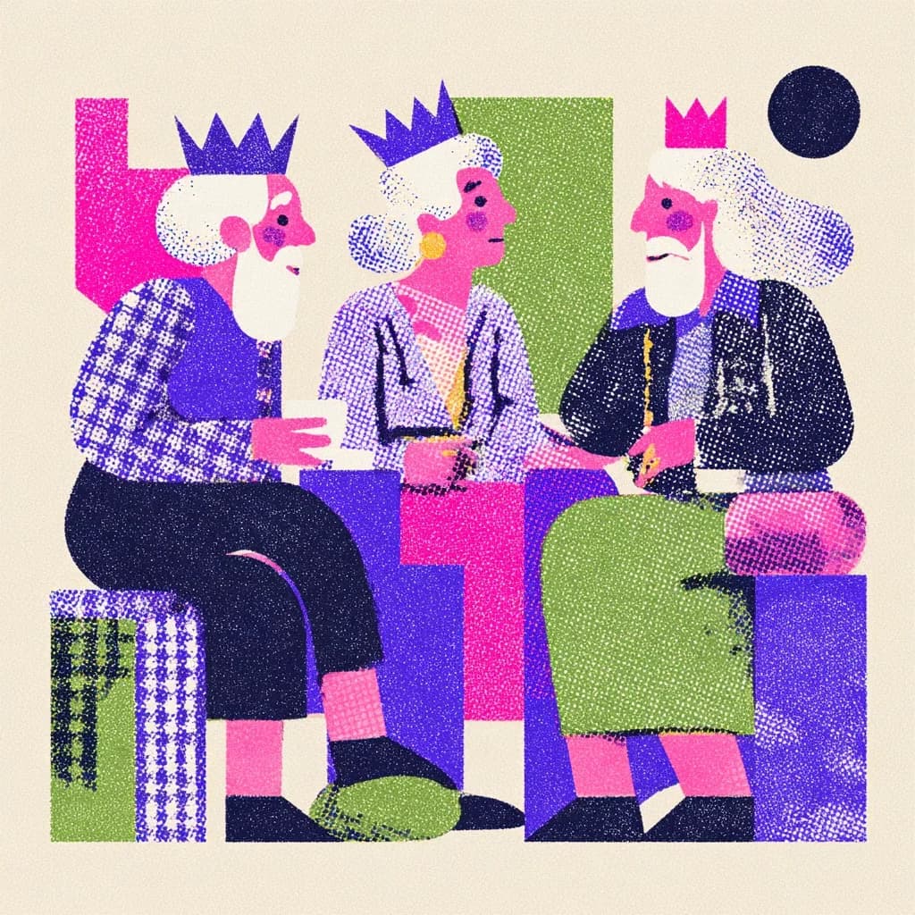 Prata om kungar och drottningar