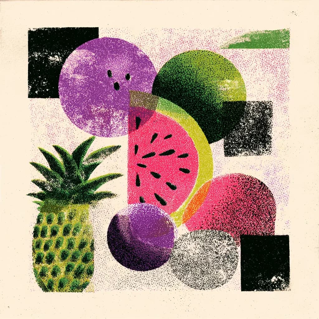 Frukt- och grönsakssmakprovning